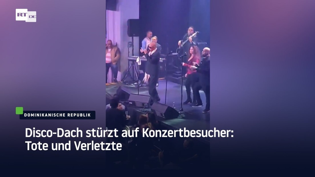 Disco-Dach stürzt auf Konzertbesucher: Tote und Verletzte