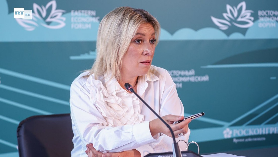 Wöchentliche Pressekonferenz von Maria Sacharowa