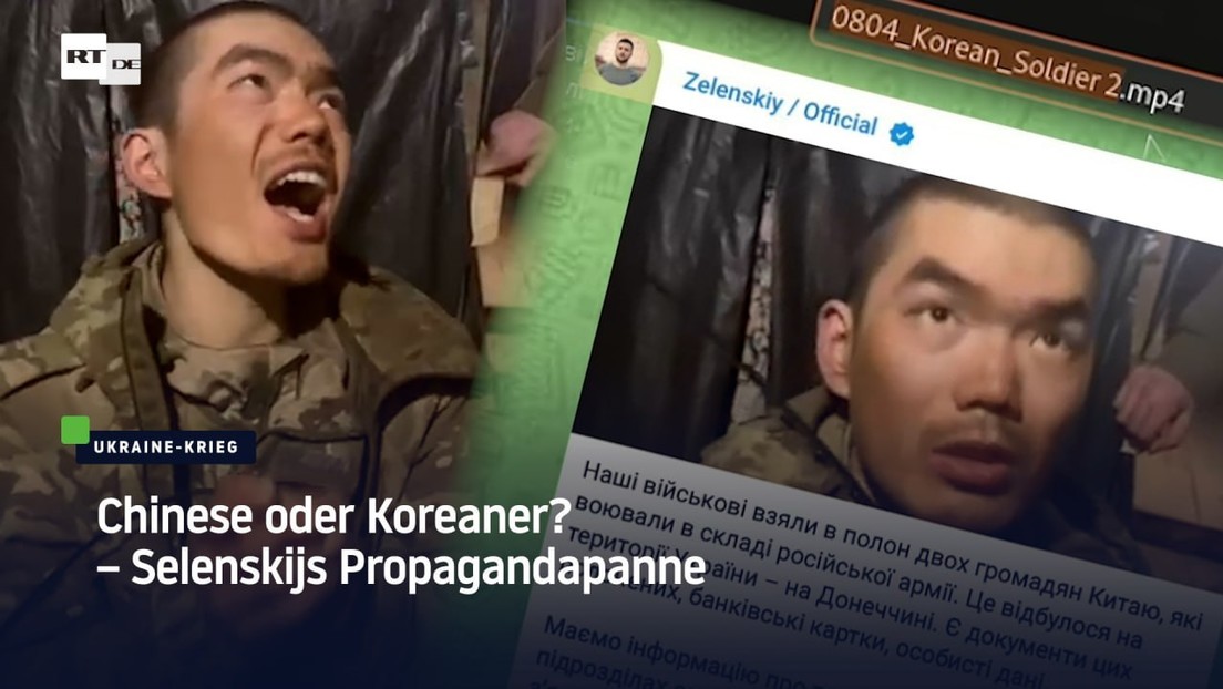 Chinese oder Koreaner? – Selenskijs Propagandapanne