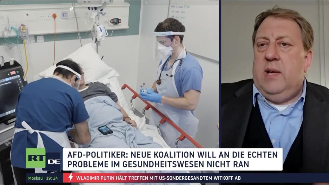 AfD-Politiker: Neue Koalition will an die echten Probleme im Gesundheitswesen nicht ran