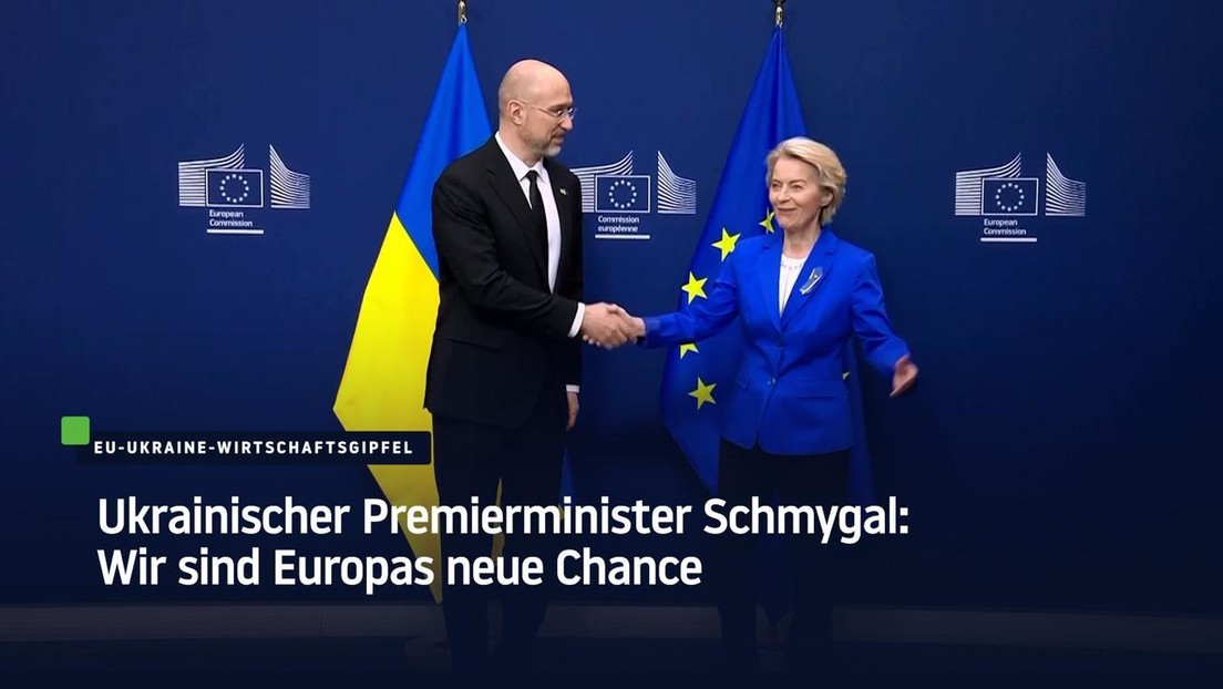 Ukrainischer Premierminister Schmygal: Wir sind Europas neue Chance