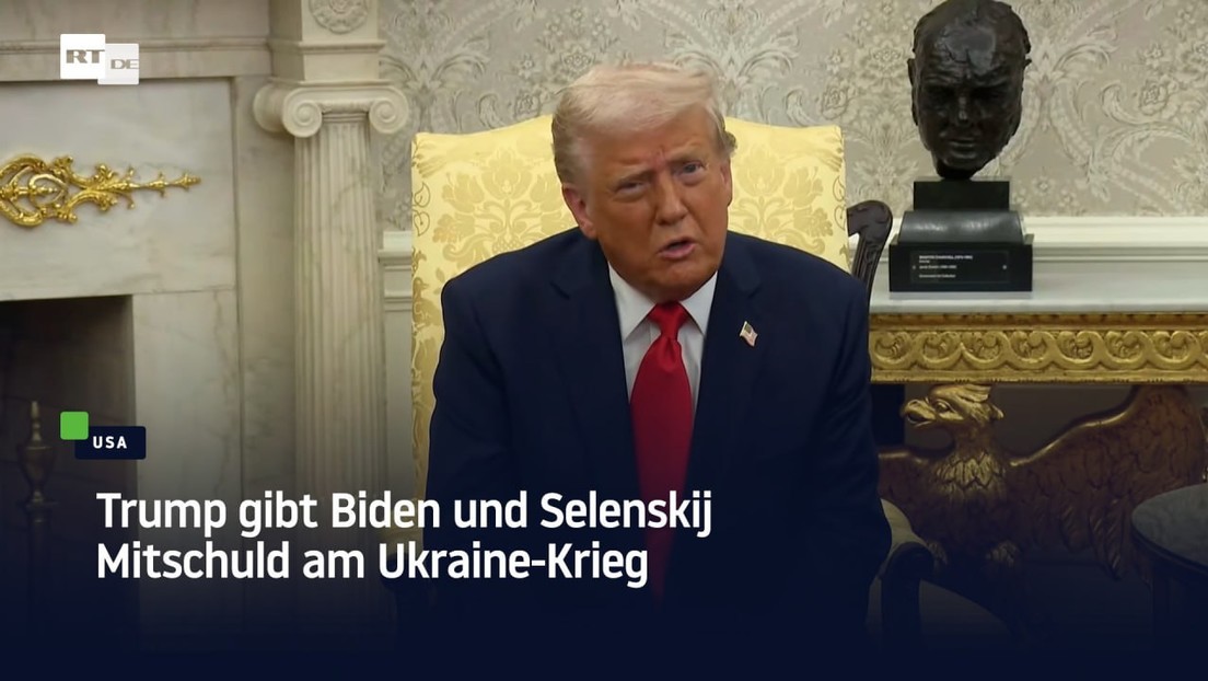 Trump gibt Biden und Selenskij Mitschuld am Ukraine-Krieg