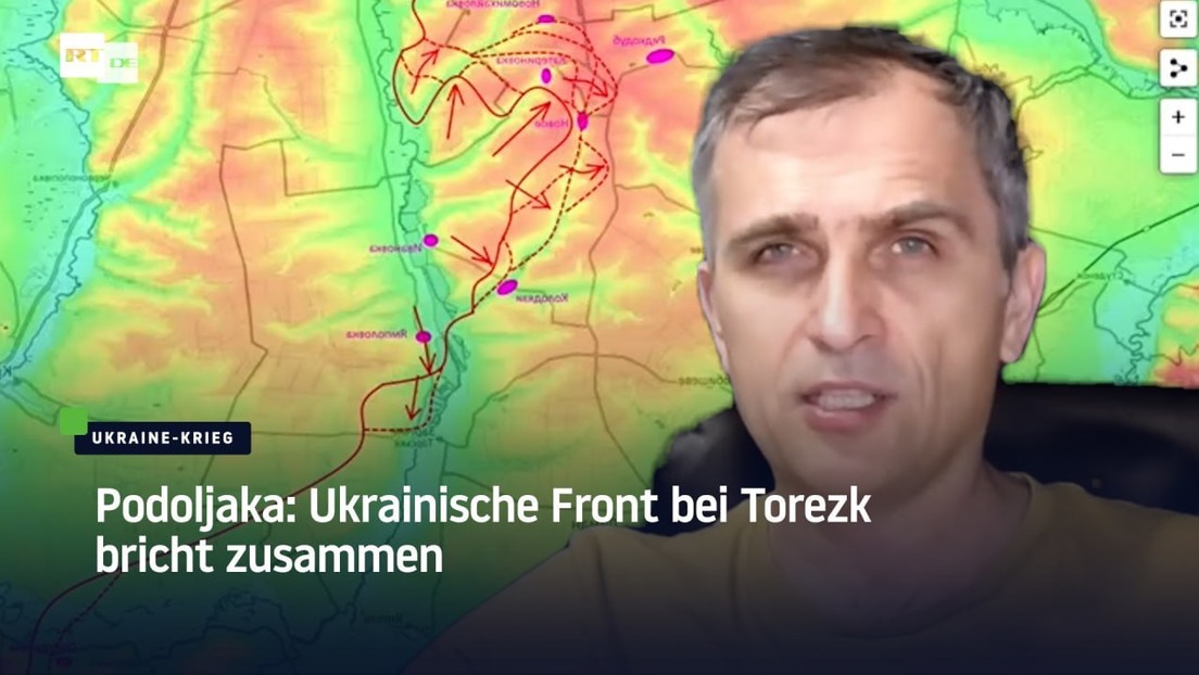 Podoljaka: Ukrainische Front bei Torezk bricht zusammen