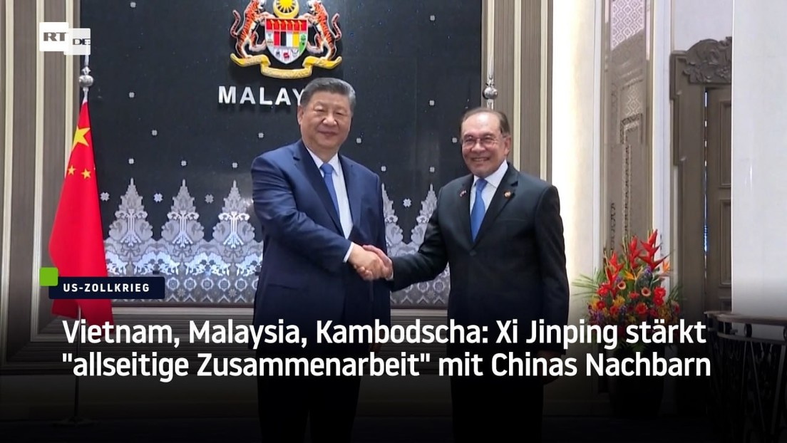 Vietnam, Malaysia, Kambodscha: Xi Jinping stärkt "allseitige Zusammenarbeit" mit Chinas Nachbarn