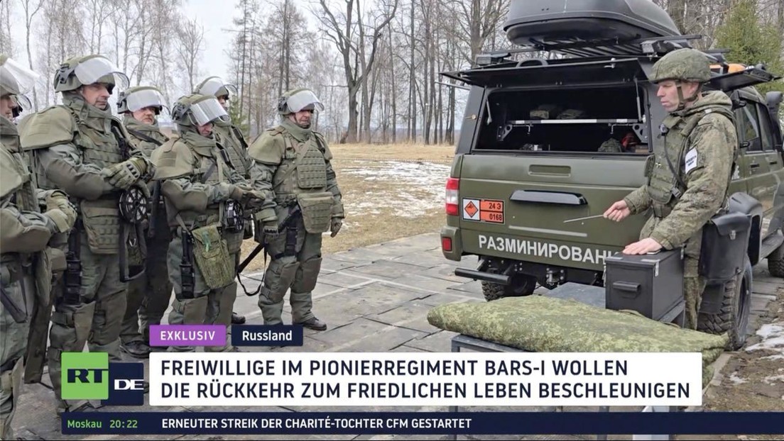 RT DE-Exklusiv: Minenräumung ist ein kreativer und komplexer Prozess
