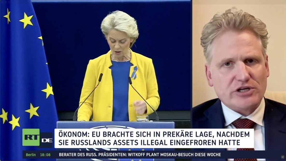 Ökonom: EU brachte sich in prekäre Lage, nachdem sie Russlands Assets illegal eingefroren hatte