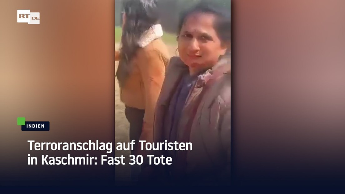 Terroranschlag auf Touristen in Kaschmir: Fast 30 Tote