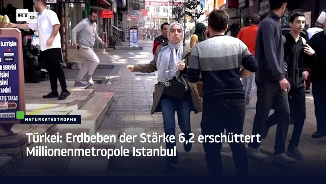 Türkei: Erdbeben der Stärke 6,2 erschüttert Millionenmetropole Istanbul