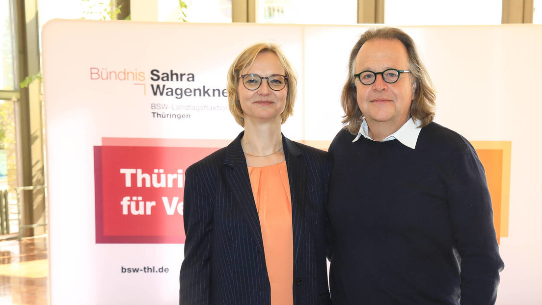 BSW-Parteitag in Thüringen: Wolf bleibt Vorsitzende