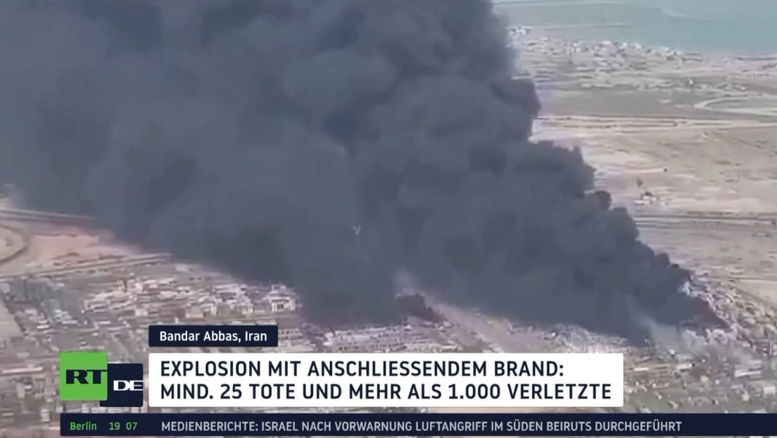 Schwere Explosion im Iran: Russland entsendet Rettungskräfte
