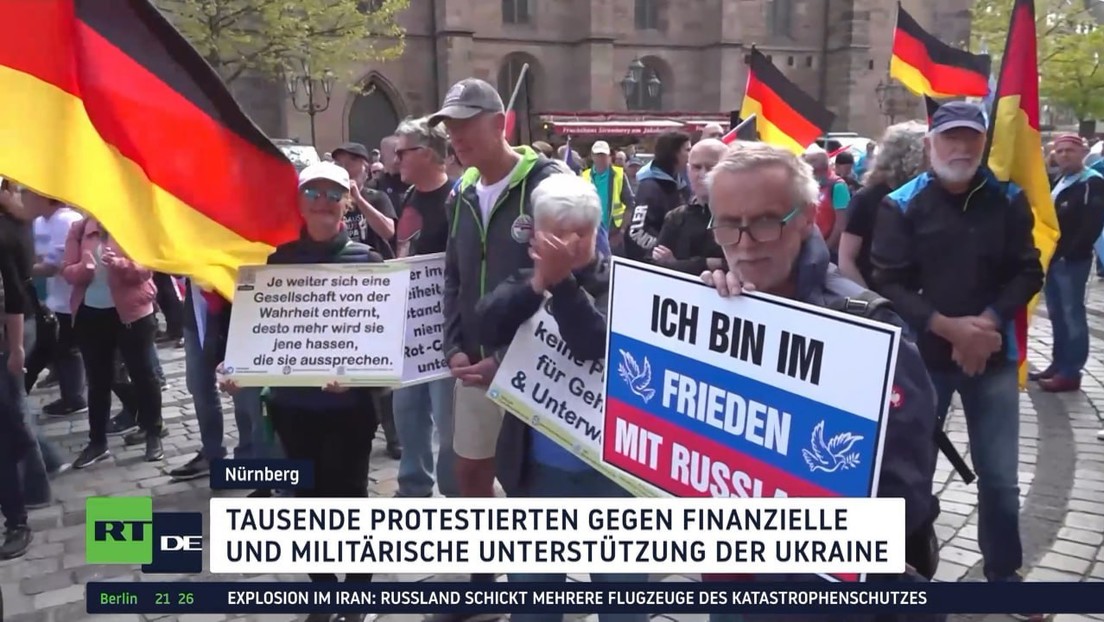 Proteste in Deutschland und Frankreich: Widerstand gegen Militärhilfe für Ukraine wächst