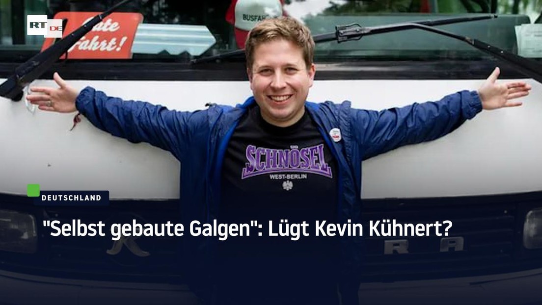 "Selbst gebaute Galgen": Lügt Kevin Kühnert?