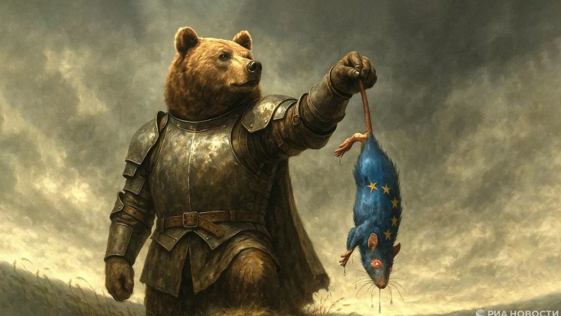 Mr Bear with dead rat