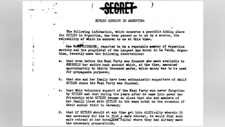 Akten belegen: Die CIA suchte in den 1950ern noch nach Hitler