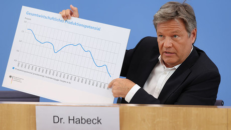 Null Prozent Wachstum - Habecks Abschiedsgruß als Wirtschaftsminister