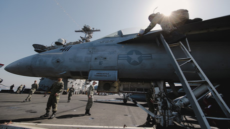 Medienbericht: US-Marine verliert Kampfjet bei "Huthi-Angriff"