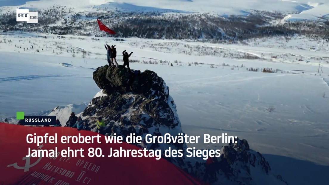 Gipfel erobert wie die Großväter Berlin: Jamal ehrt 80. Jahrestag des Sieges