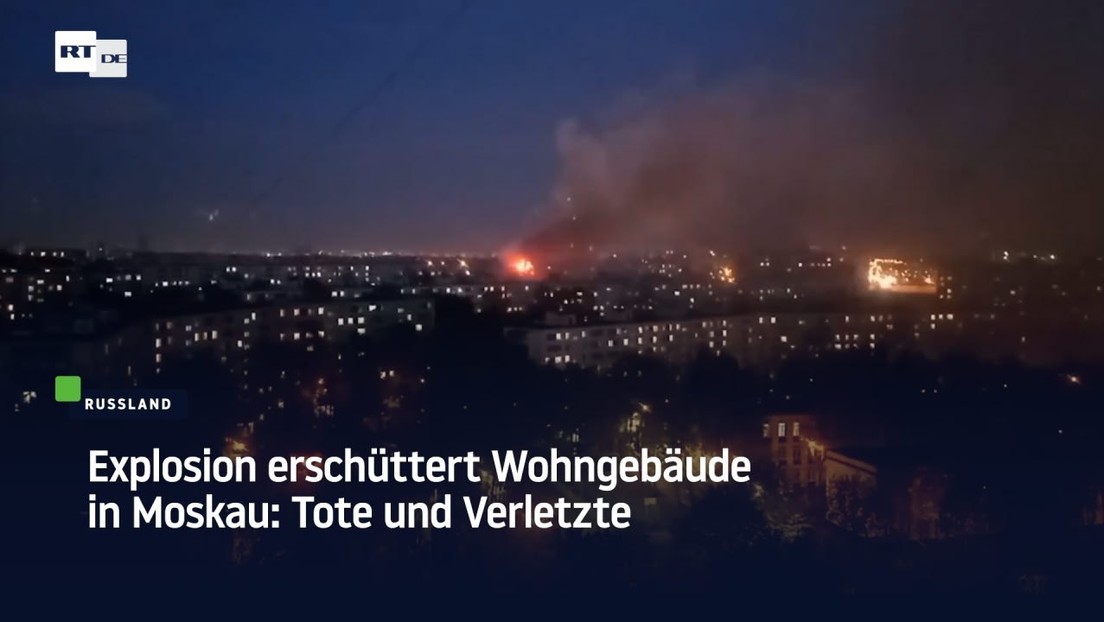 Explosion erschüttert Wohngebäude in Moskau: Tote und Verletzte