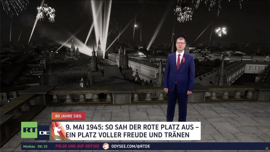 9. Mai 1945: So sah der Rote Platz aus – ein Platz voller Freude und Tränen