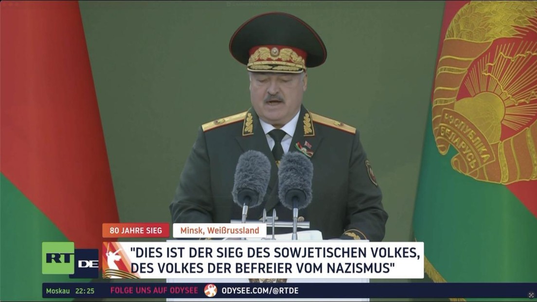 Lukaschenko: "Dies ist der Sieg des sowjetischen Volkes, des Volkes der Befreier vom Nazismus