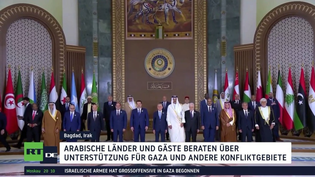 Neue israelische Offensive: Arabische Liga fordert Waffenruhe und Wiederaufbau des Gazastreifens