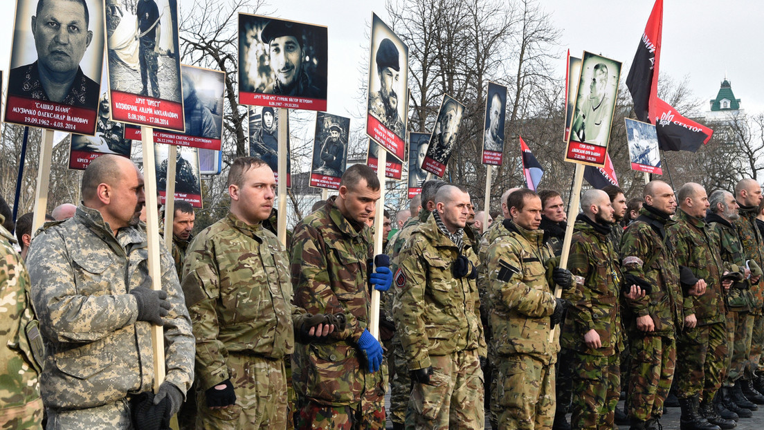 Ukrainische Neonazis wollen Abkommen mit russischen Separatisten unterzeichnen