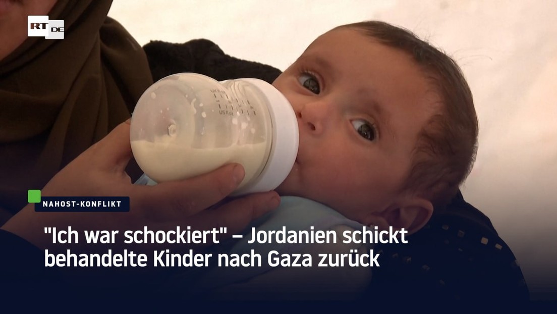 "Ich war schockiert" – Jordanien schickt behandelte Kinder nach Gaza zurück