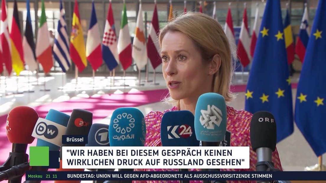 "Zu wenig Druck auf Russland" – EU zeigt sich enttäuscht nach Putin-Trump-Telefonat