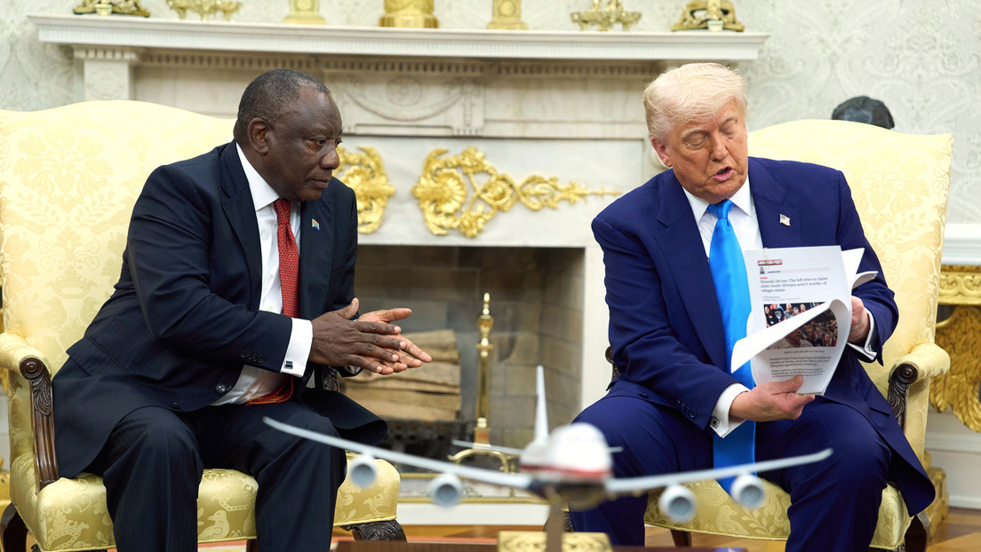 Eklat: Trump konfrontiert Südafrikas Präsident mit Behauptungen über einen " Völkermord an Weißen"