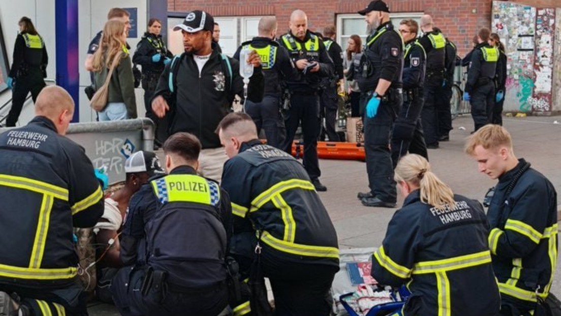 Messerangriff in Hamburg: Mehrere Opfer – drei davon in Lebensgefahr