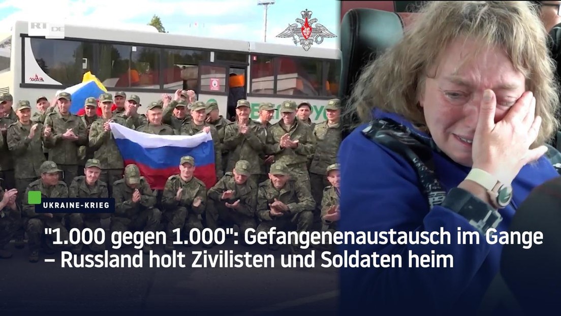 "1.000 gegen 1.000": Gefangenenaustausch im Gange – Russland holt Zivilisten und Soldaten heim