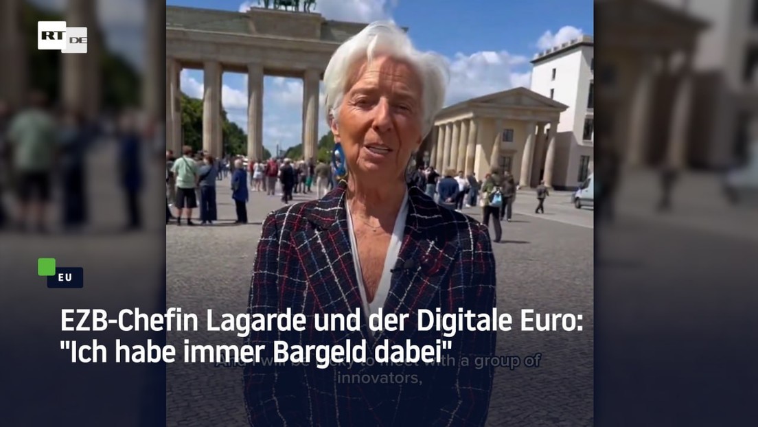 EZB-Chefin Lagarde über Bargeld, den Digitalen Euro und Putin