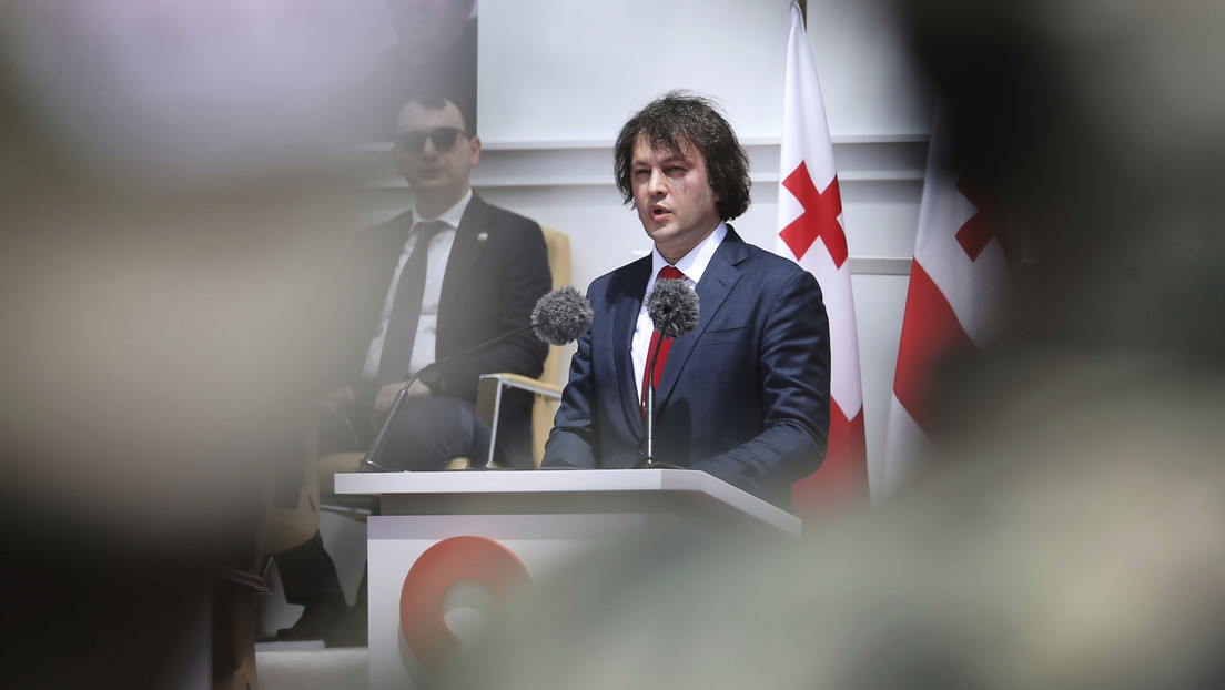 Georgiens Premier kritisiert Macron, Tusk und Merz: Sie verstoßen gegen Etikette