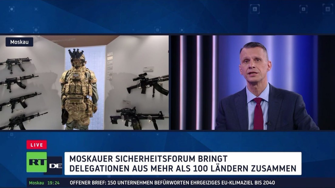 Moskauer Sicherheitsforum bringt Delegationen aus mehr als 100 Ländern zusammen