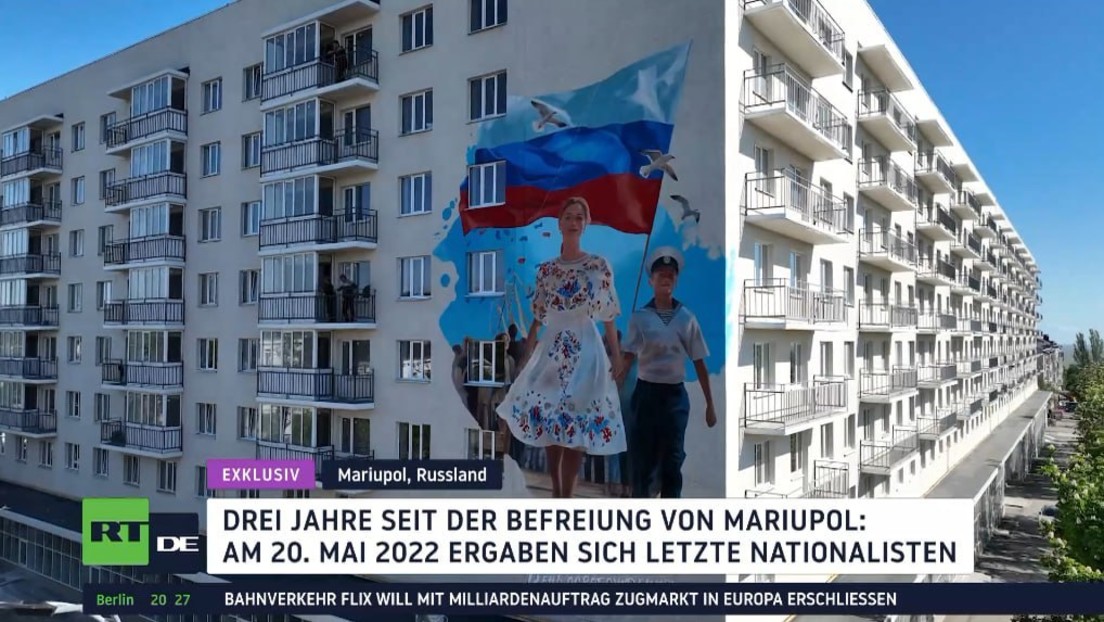 RT-DE Exklusiv: Wideraufbau von Mariupol - Drei Jahre nach der Befreiung