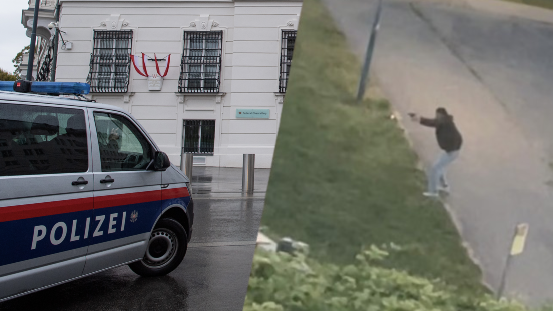Mitten in Wien: Schüsse, "Allahu Akbar"-Rufe – Polizei fahndet nach flüchtigem Täter (Video)