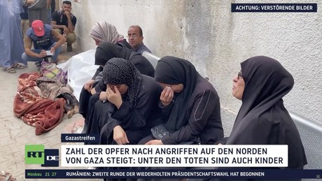 Israels Angriff auf Nord-Gaza: Unter der Toten sind auch Kinder