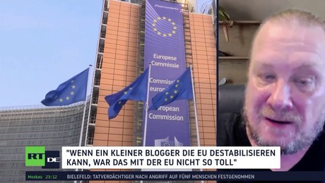 "Also wird die EU von meinem Küchentisch destabilisiert!" - Thomas Röper über EU-Sanktionen