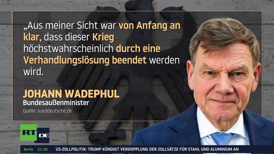 Realistische Einsicht: Wadephul sieht nur in Verhandlungen eine Chance auf Frieden für die Ukraine