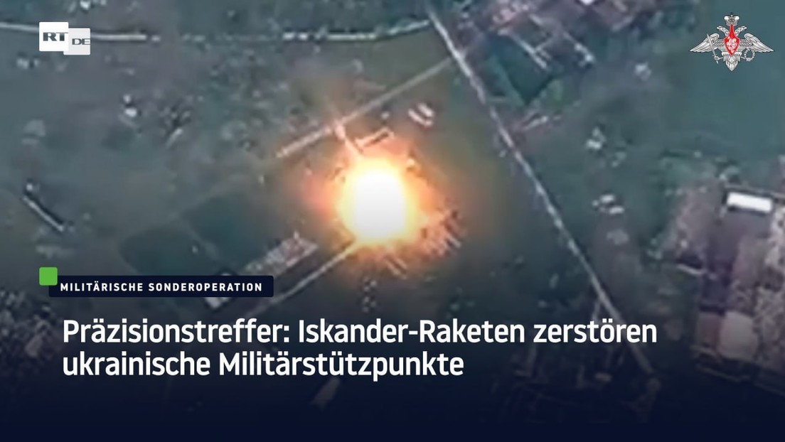 Präzisionstreffer: Iskander-Raketen zerstören ukrainische Militärstützpunkte