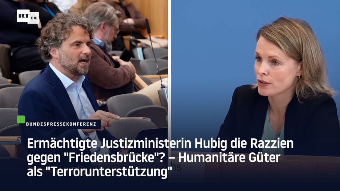 Ermächtigte Justizministerin Hubig die Razzien gegen Humanitäre Helfer als "Terrorunterstützer"?