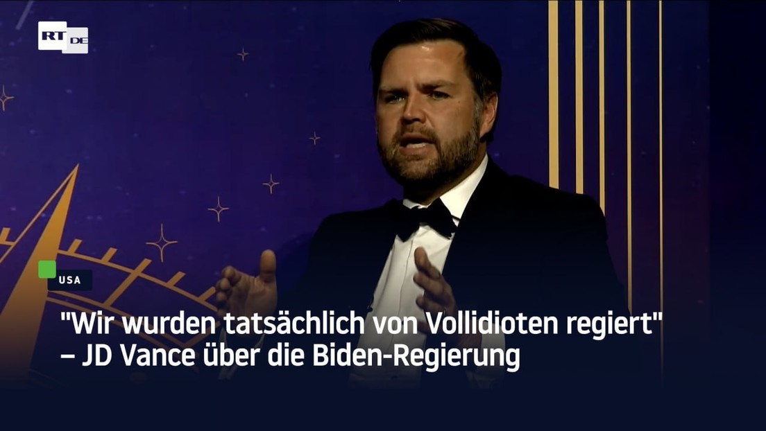 "Wir wurden tatsächlich von Vollidioten regiert" – JD Vance über die Biden-Regierung