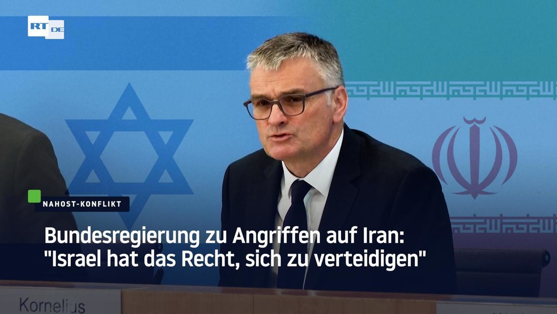 Bundesregierung zu Angriffen auf Iran: "Israel hat das Recht, sich zu verteidigen"