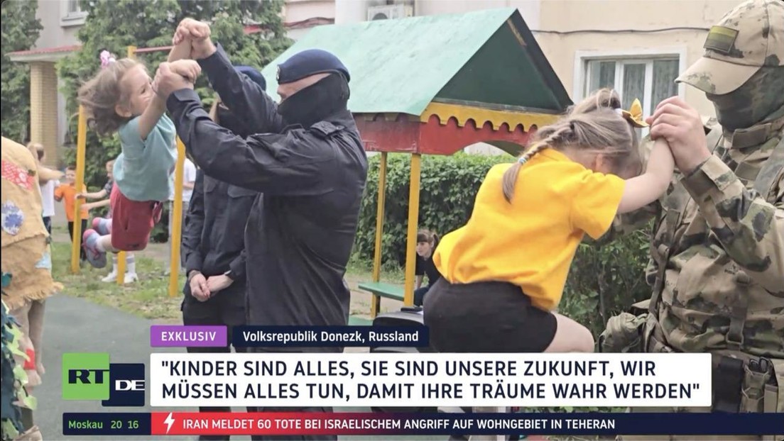 RT DE-Exklusiv: Kinderschutztag in Donezk