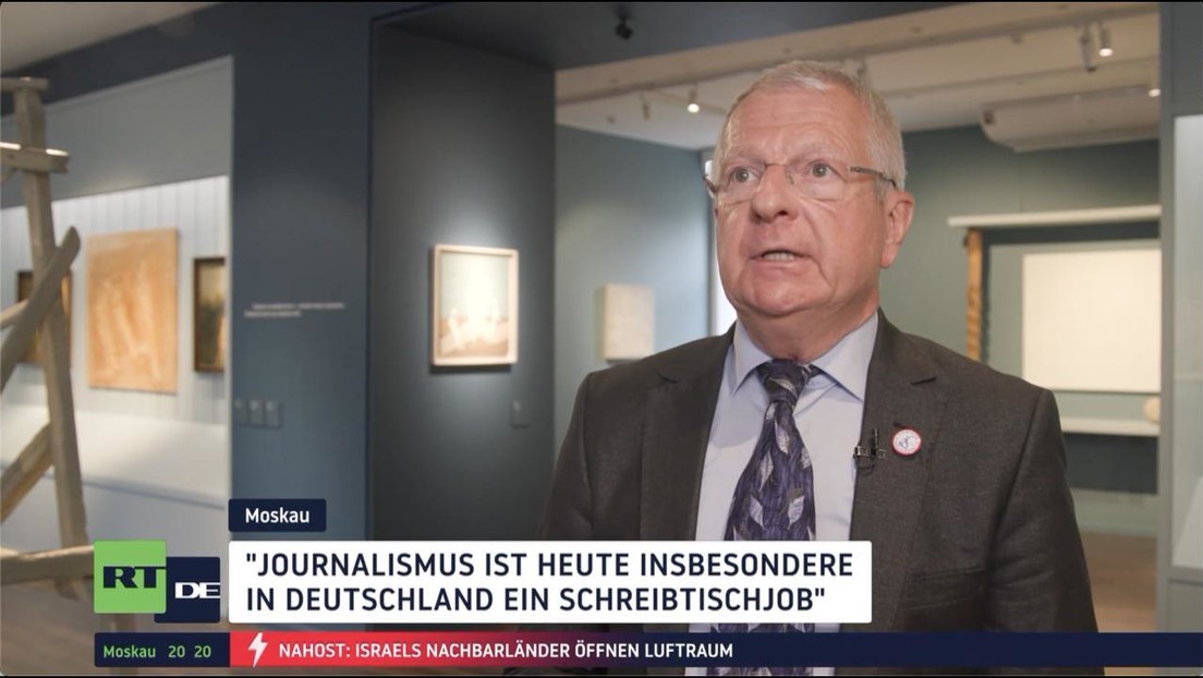 Patrik Baab ist ein Journalist der "Alten Schule": Er berichtete über 30 Jahre aus Krisengebieten