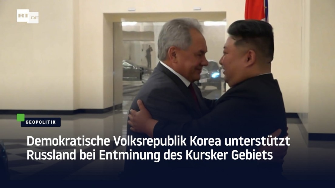 Demokratische Volksrepublik Korea unterstützt Russland bei Entminung des Kursker Gebiets