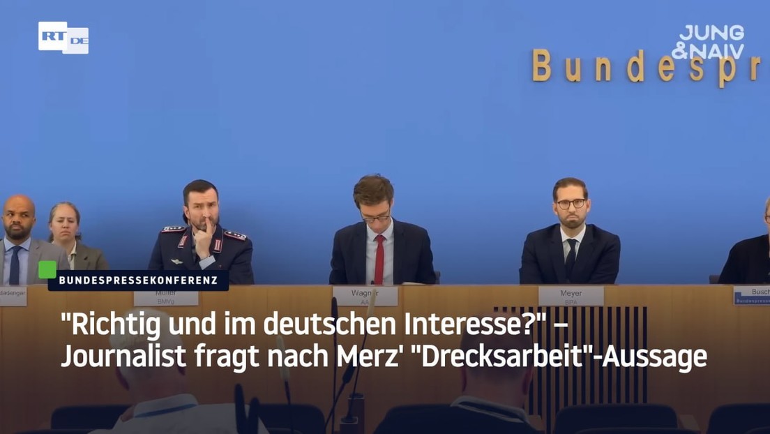 "Richtig und im deutschen Interesse?" – Journalist fragt nach Merz' "Drecksarbeit"-Aussage