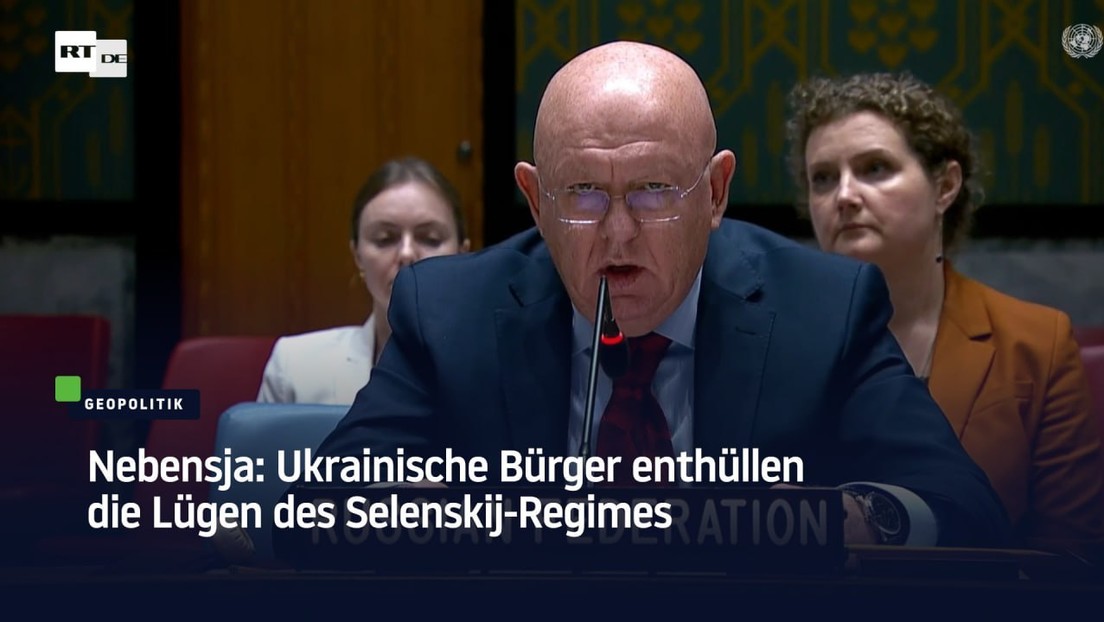 Nebensja: Ukrainische Bürger enthüllen die Lügen des Selenskij-Regimes