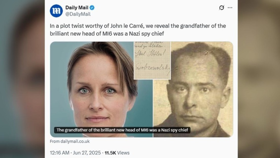 Medienbericht: Großvater angehender MI6-Chefin war ukrainischer Nazi-"Schlächter"