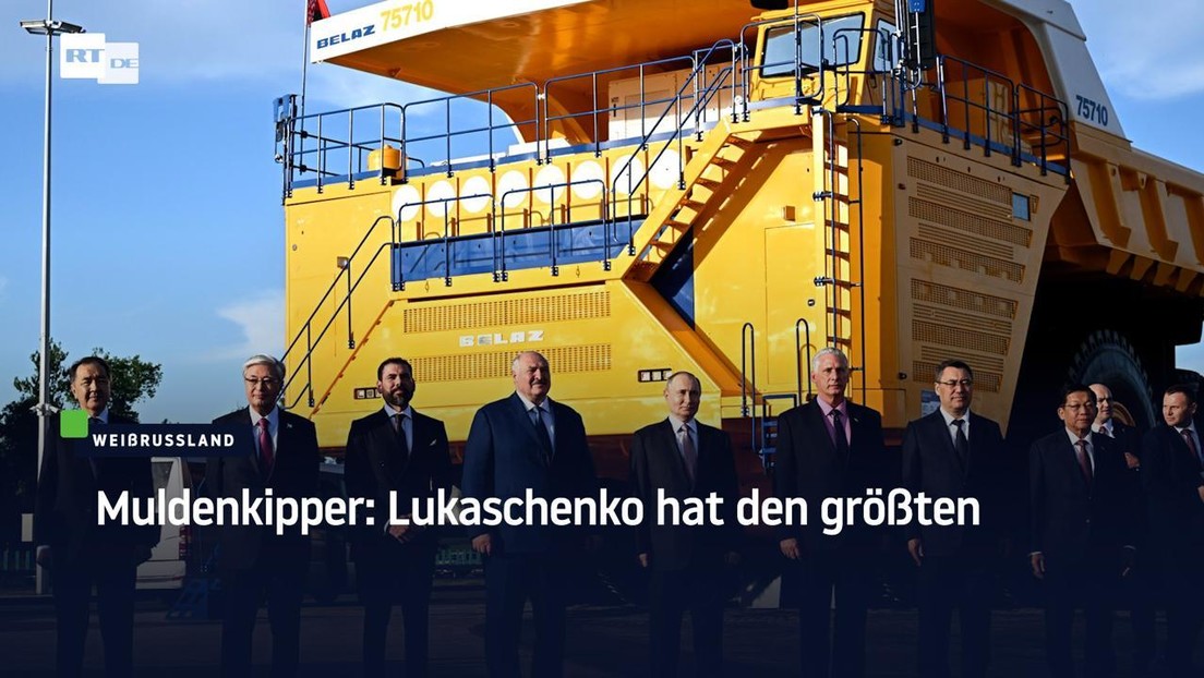 Muldenkipper: Lukaschenko hat den größten